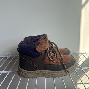 Carter's Tan and Black Kids Boots